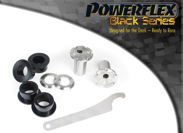 Front Track Control Arm Inner Bush, Camber Adjustable 911 991, 911 992, 911 996, 911 997, 981 Boxster/Cayman, 982, 987 Boxster, 987C Cayman, black