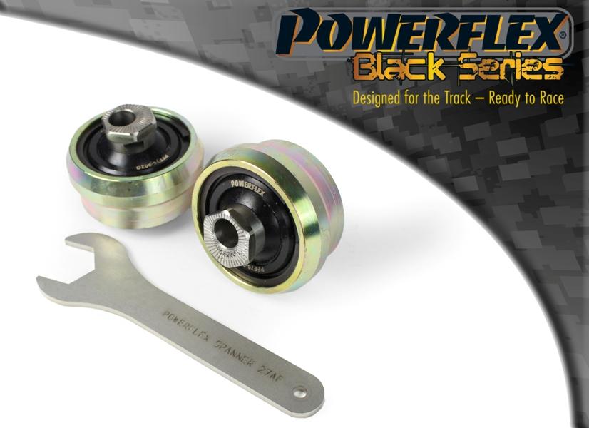 Front Wishbone Rear Bush Anti-Lift & Caster Adjust Yaris GR (2020 on), black