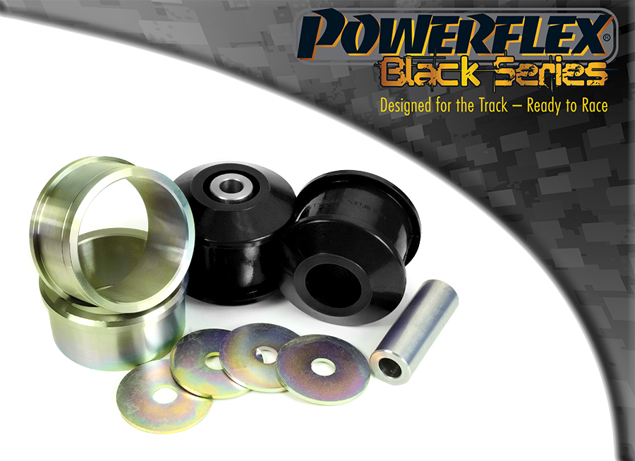Front Wishbone Rear Bush MiTo, Linea (2006-on), Punto, Bipper (2007-on), Adam, Corsa Models, black
