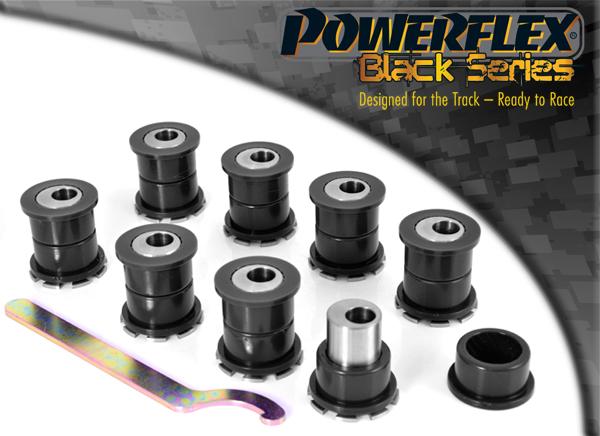 Rear Upper & Lower Arm Bush - Adjustable Laurel C34 & C35, SILVIA 200SX - S13, S14, & S15, Skyline, Stagea WC34, black