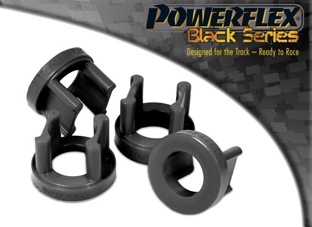 Rear Beam Mount Bush Inserts 02 Series, black