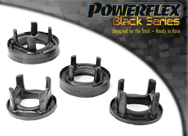 Rear Subframe Rear Mounting Insert 1 Series, 3 Series, black