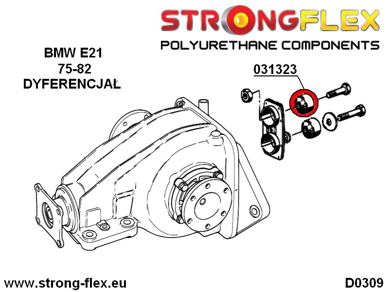 036098A: Full suspension bush kit SPORT