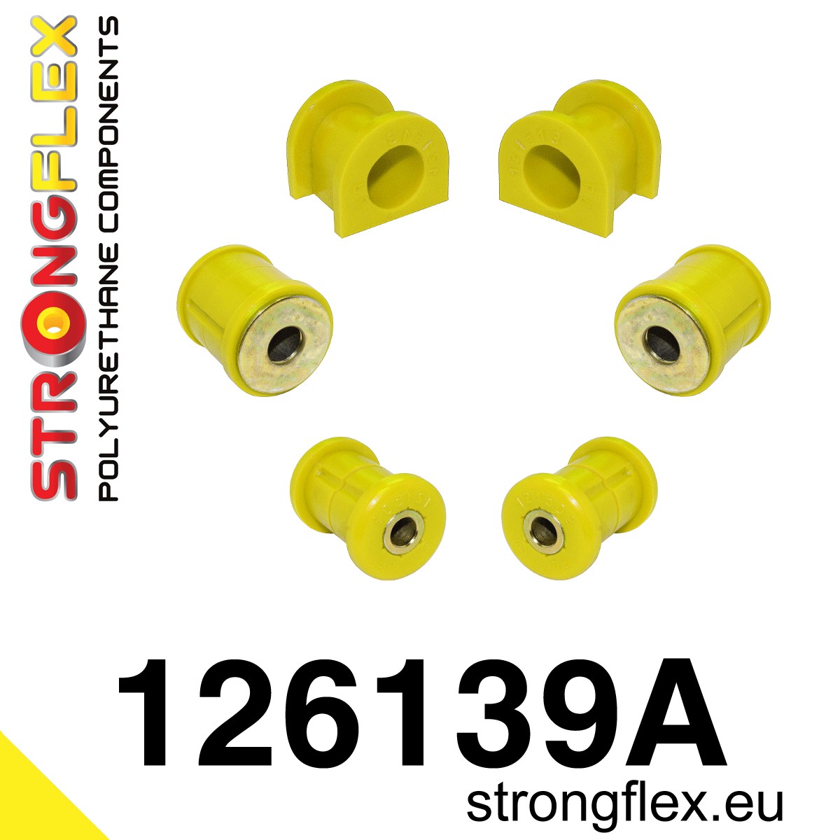 126139A: Front suspension bush kit SPORT