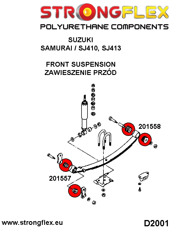 201558A: Spring bushing SPORT