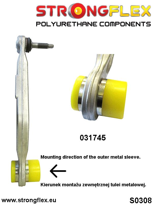 031745A: Rear upper arm inner bush SPORT