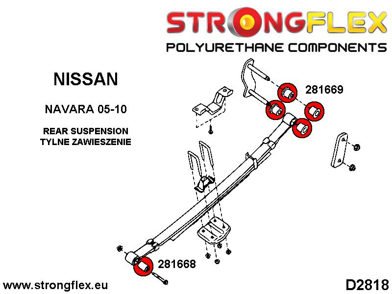 281669A: Shackle bushing SPORT