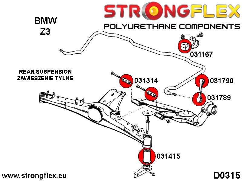 271146B: Front anti roll bar link bush