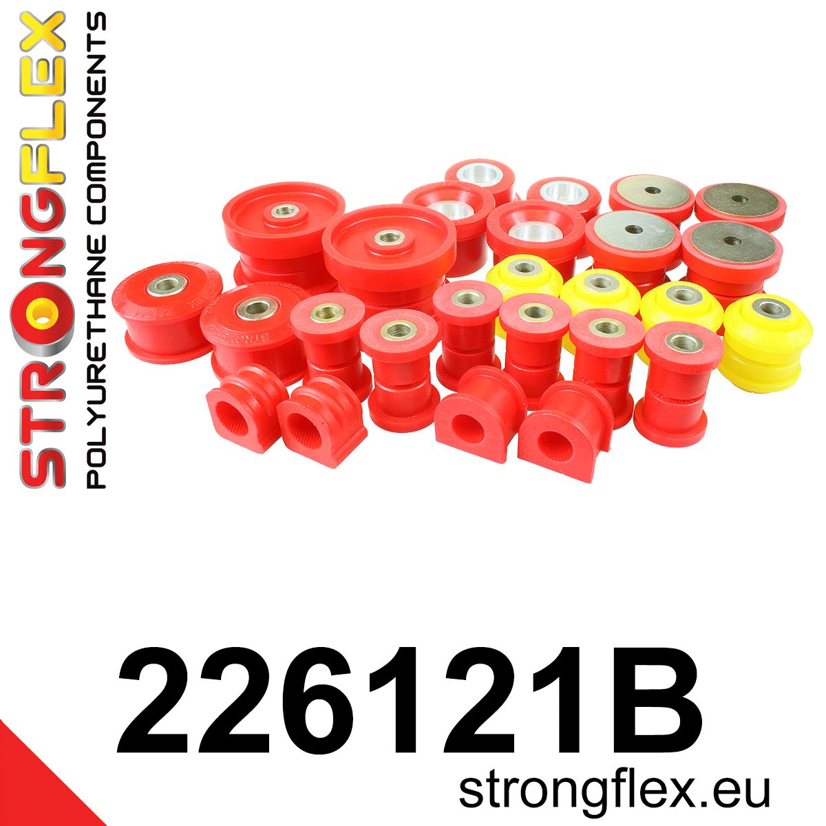 226121B: Full suspension bush kit