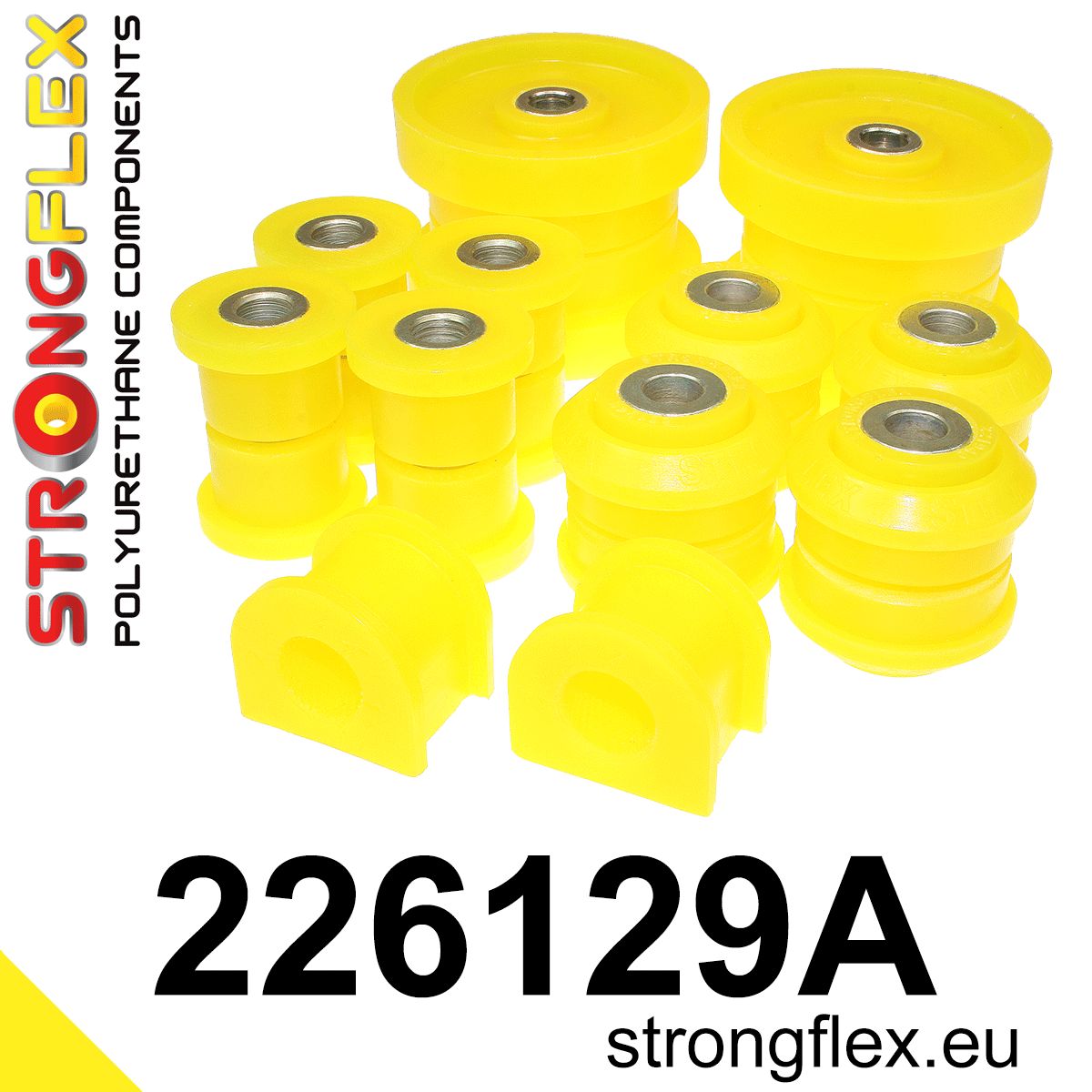 226129A: Rear suspension bush kit SPORT