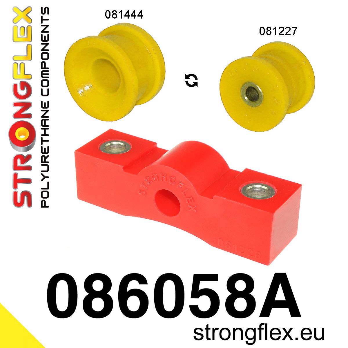 086058A: Kit versnellingspookstabilisator en montagebus verlenging SPORT