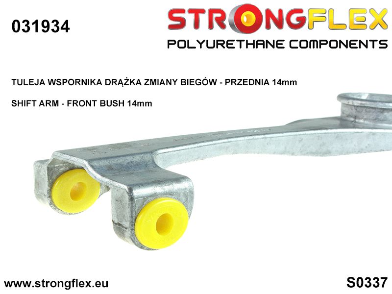 031934A: Shift arm - front bush 14mm SPORT