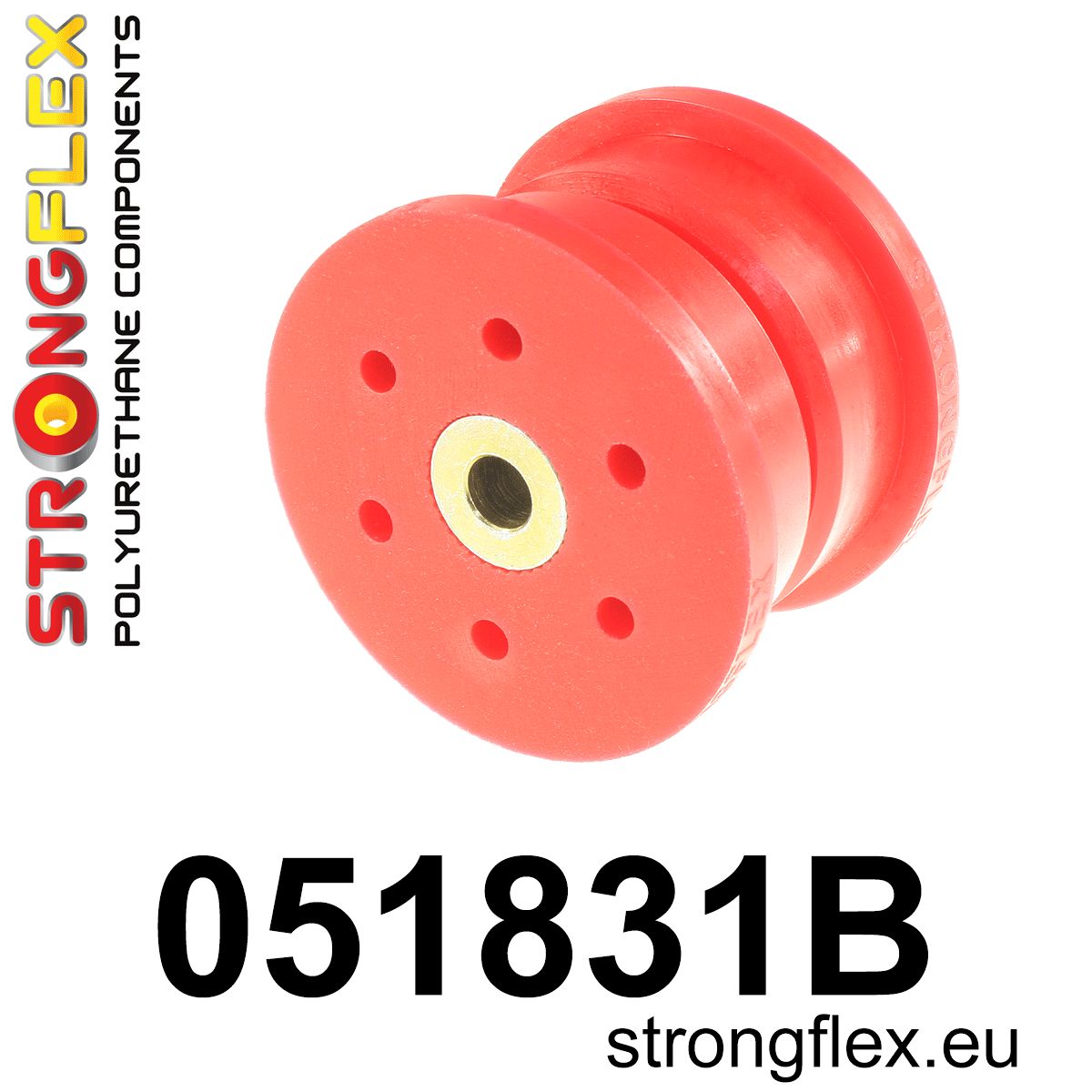 051831B: Onderste motorsteun 65 mm