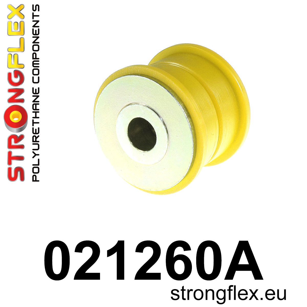021260A: Buitenbus onderste draagarm vooraan 37 mm SPORT