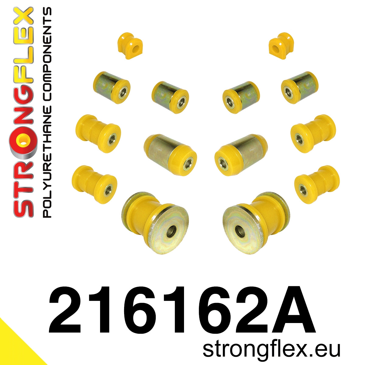 216162A: achter onderstel set SPORT 16mm