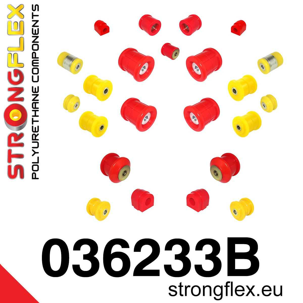 036233B: Full suspension bush kit E39 Sedan BMW BMW E39/Z8