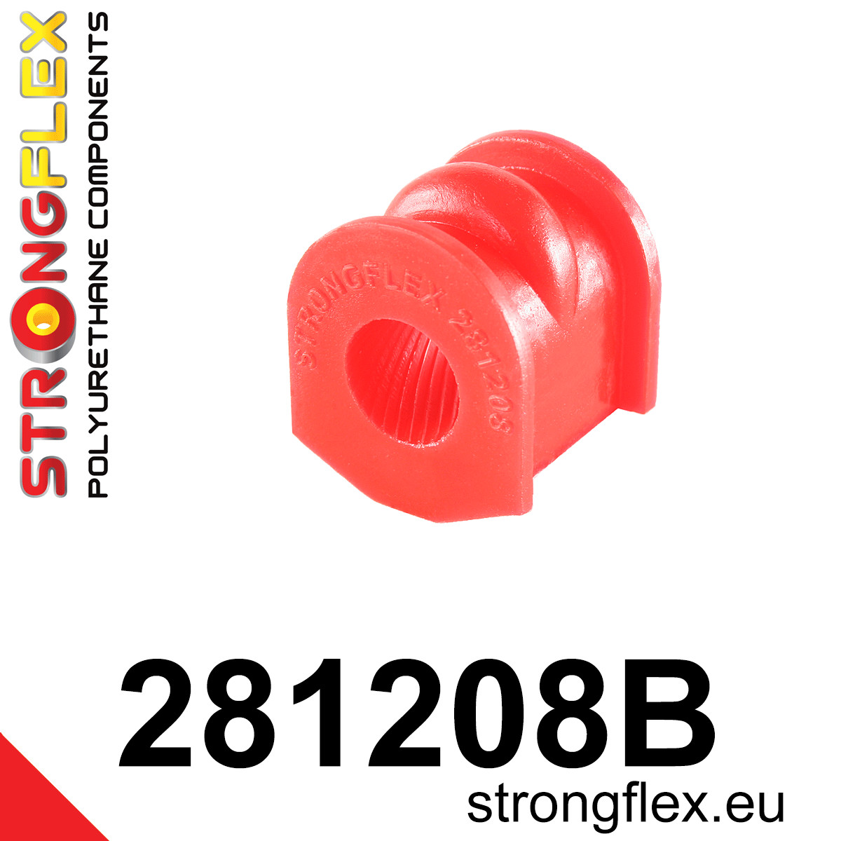 281208B: Rear anti roll bar bush