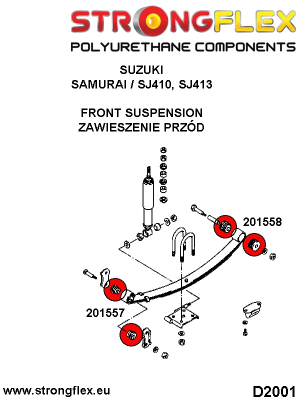 201557A: Bracket bushing SPORT 12mm