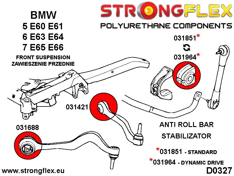 031851B: Voorste bus stabilisatorstang