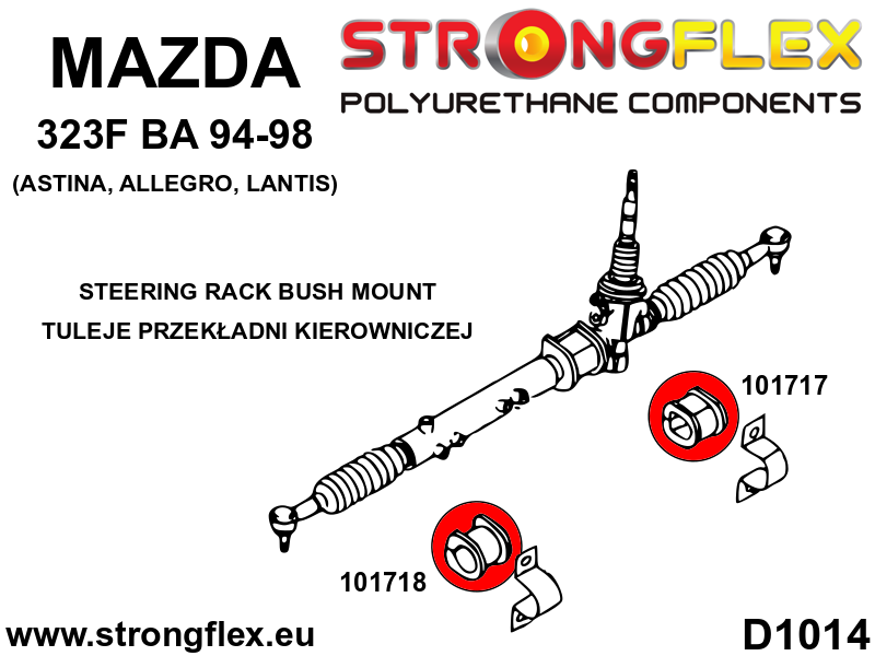 101717A: Steering clamb bush SPORT
