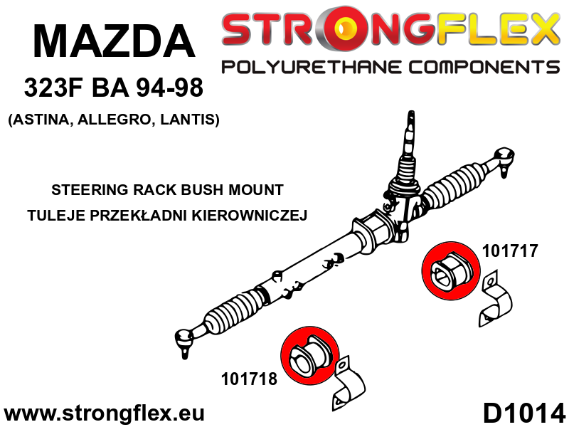 101718A: Steering clamb bush SPORT