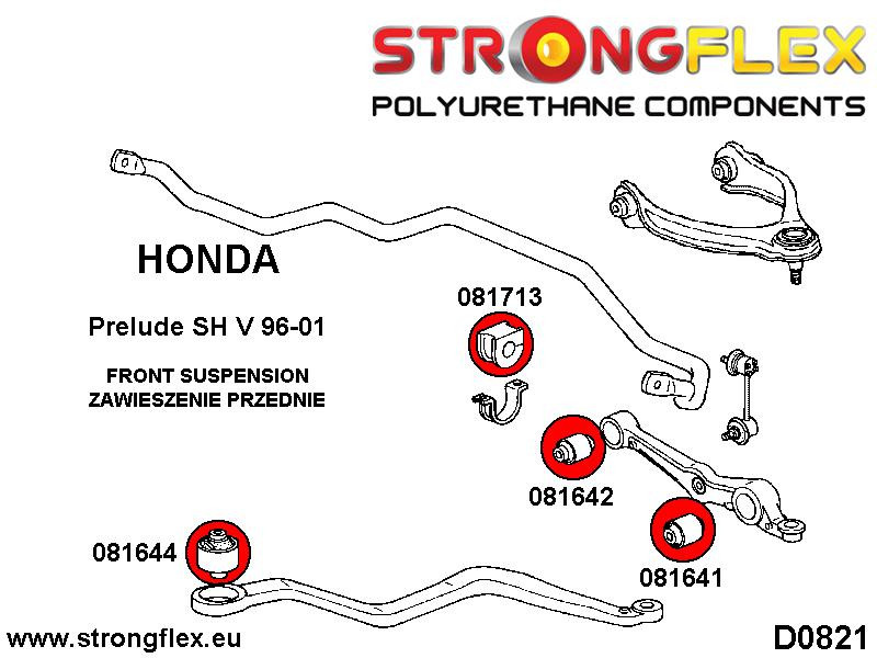 081713A: Front anti roll bar bush SPORT