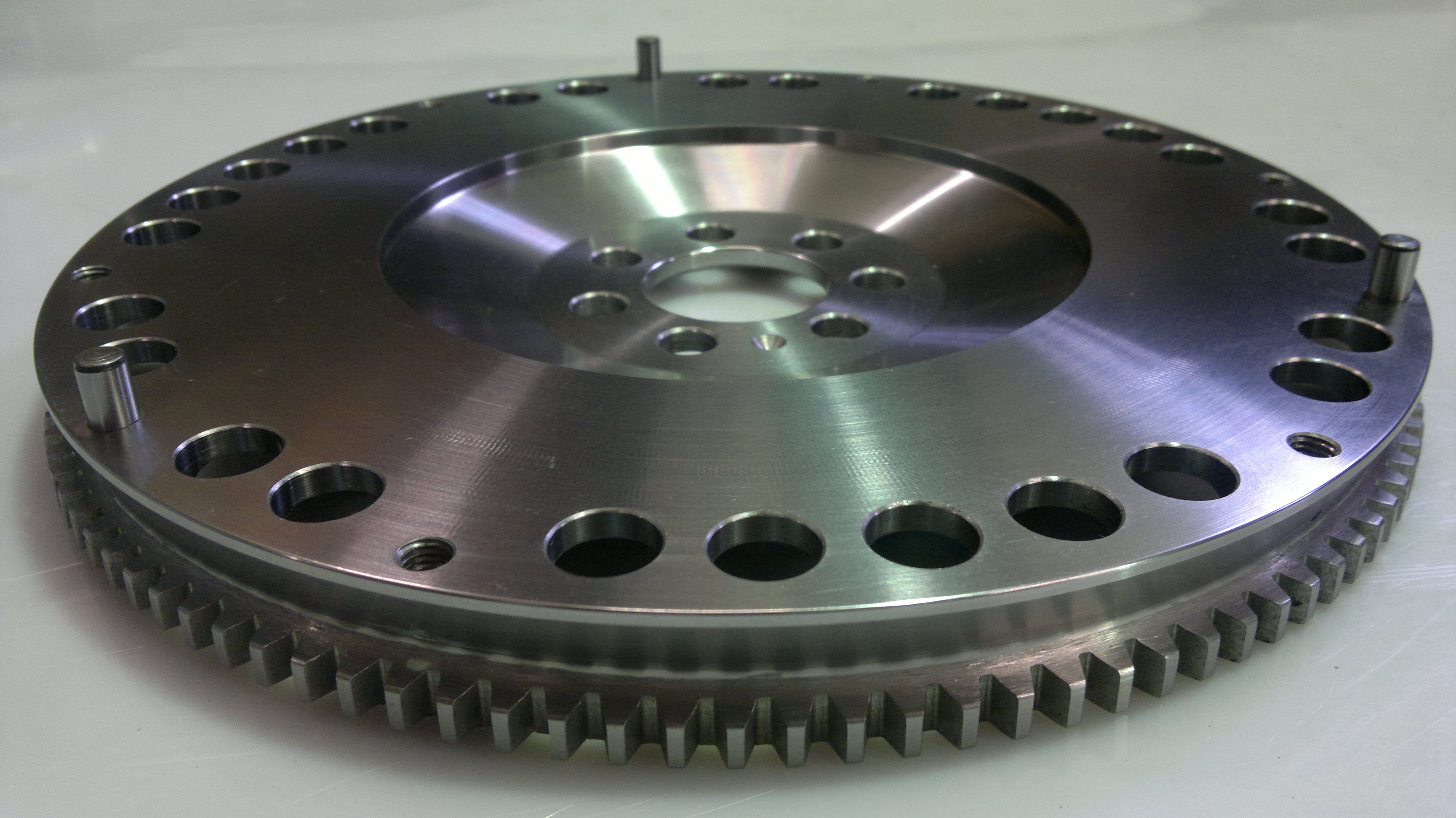 TTV2372 enkelmassa vliegwiel Mitsubishi Evo X Lichtgewicht voor standaard koppeling