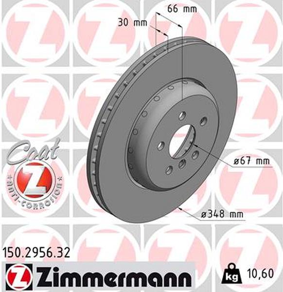 Zimmermann remschijf Formula F vooras 3  330 i 3  330 d