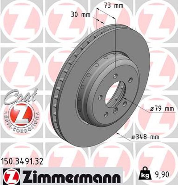 E90 335i remschijven upgrade kit