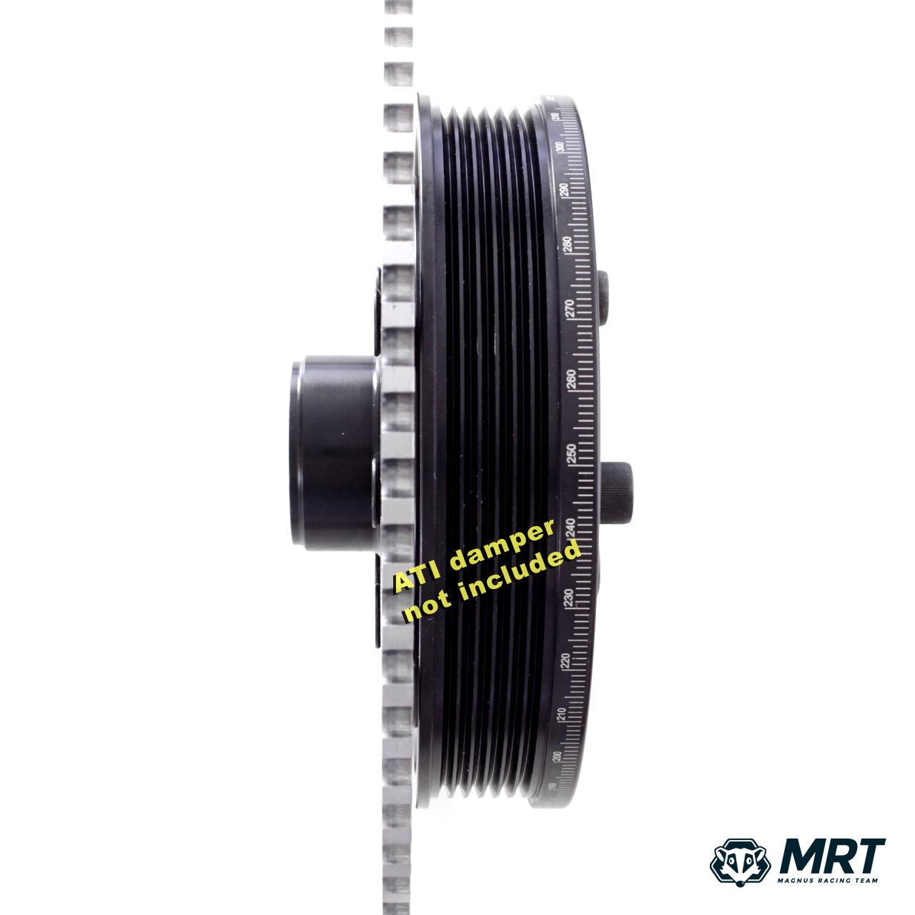 BMW M50 / M52 / M54 / S52 / M30 / M88 / S38B35 / S38B36 - ATI / PCE superdemper installatiekit - M52TU / M54 / S52 - zonder triggerwiel