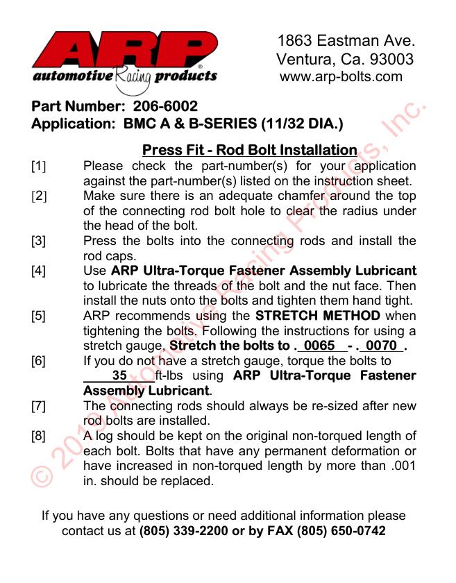 BMC A- en B-serie 11/32