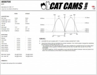 CATCAMS Nokkenas M111.96 en later (met VVT)