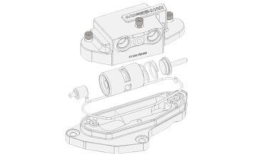 Mosselman Olie Thermostaat S55 + installatie kit