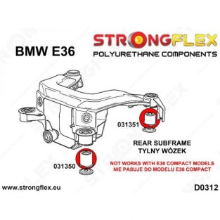 036105A: Full suspension bush kit SPORT