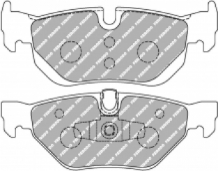 Remblokken achter DS2500 E9X 325i-335D