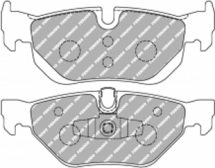 Remblokken achter DS2500 E8x-E9x en F3x