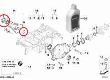 FEBEST KIT-E70 lager, keerring en o-ring x-drive