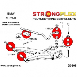 131126A: Front eye bolt mounting bush SPORT