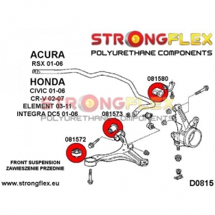 086195A: Full suspension bush kit SPORT