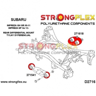 276166A: Full suspension bush kit SPORT
