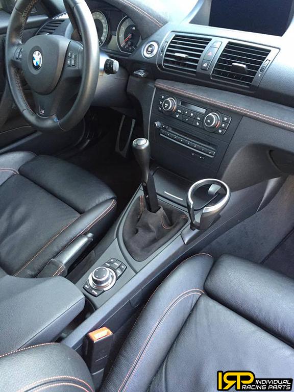 Short shifter BMW V3 Self centring - Black with grey button