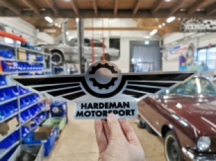 Sticker Hardeman Motorsport 40cm breed