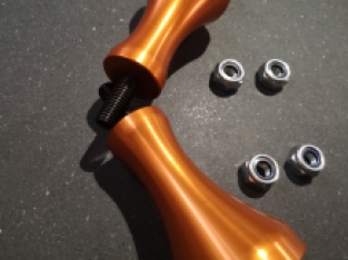 S14 teflon/alu engine mount bushings