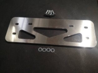 E60-E64 tunnel bridge plate aluminum