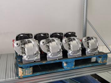 188L E81-E93 differentieel deksel tussenplaat met koelvinnen en tapplug combinatie