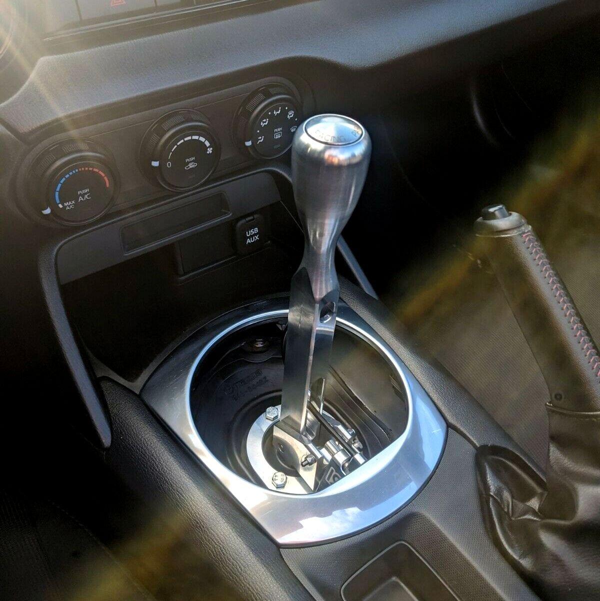 Short shifter Mazda MX-5 ND 6 speed gearbox - Black with purple button