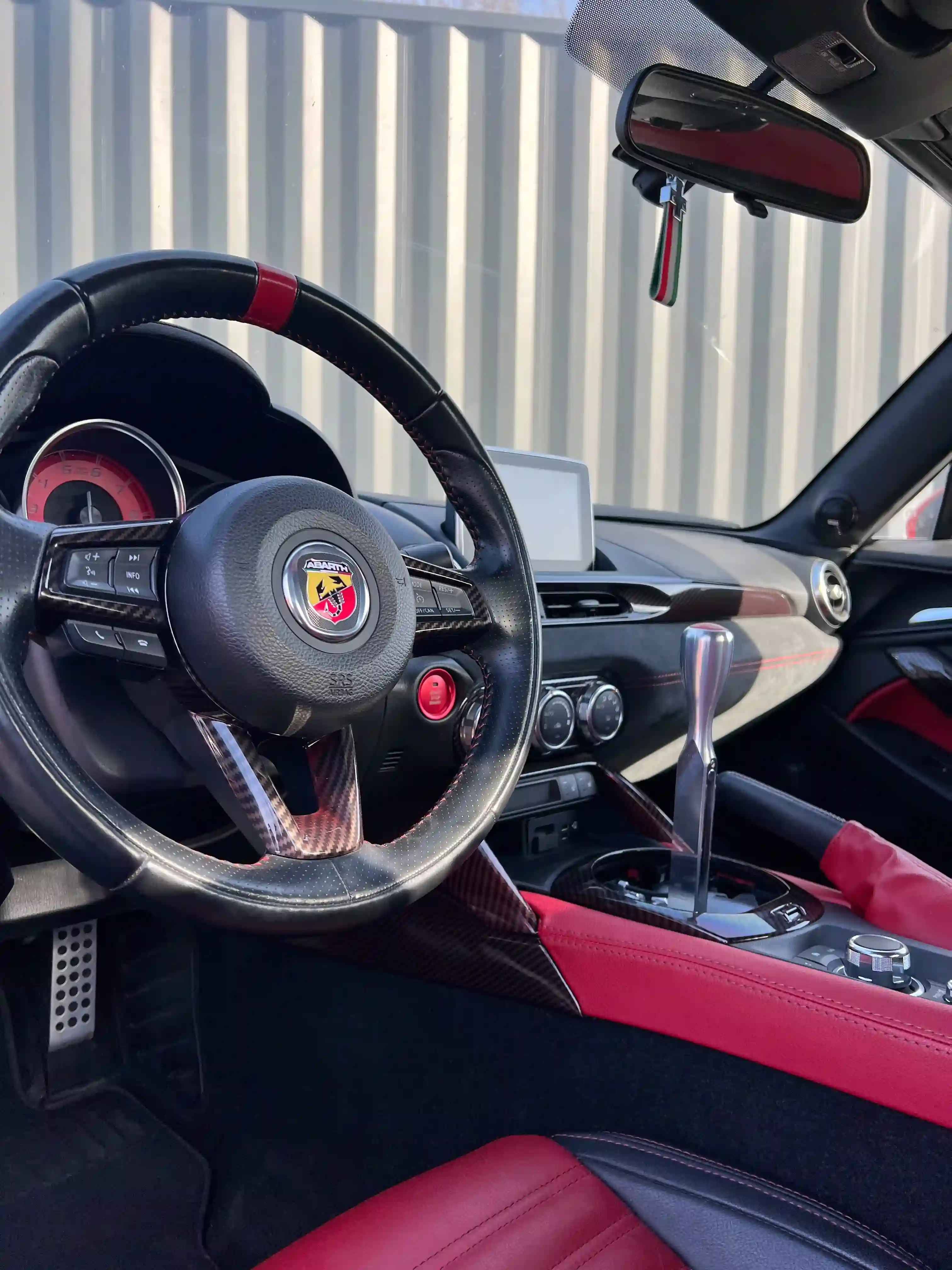 Shortshifter Fiat 124 Abarth - Zwart