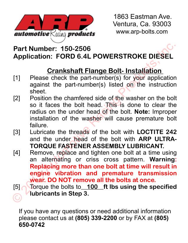 6,4 liter Power Stroke-diesel