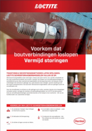 Loctite 243 Blauw schroefdraadborgmiddel