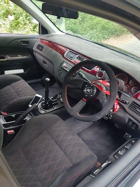 Short shifter Mitsubishi Lancer Evolution IV-IX 5 speed gearbox - Red